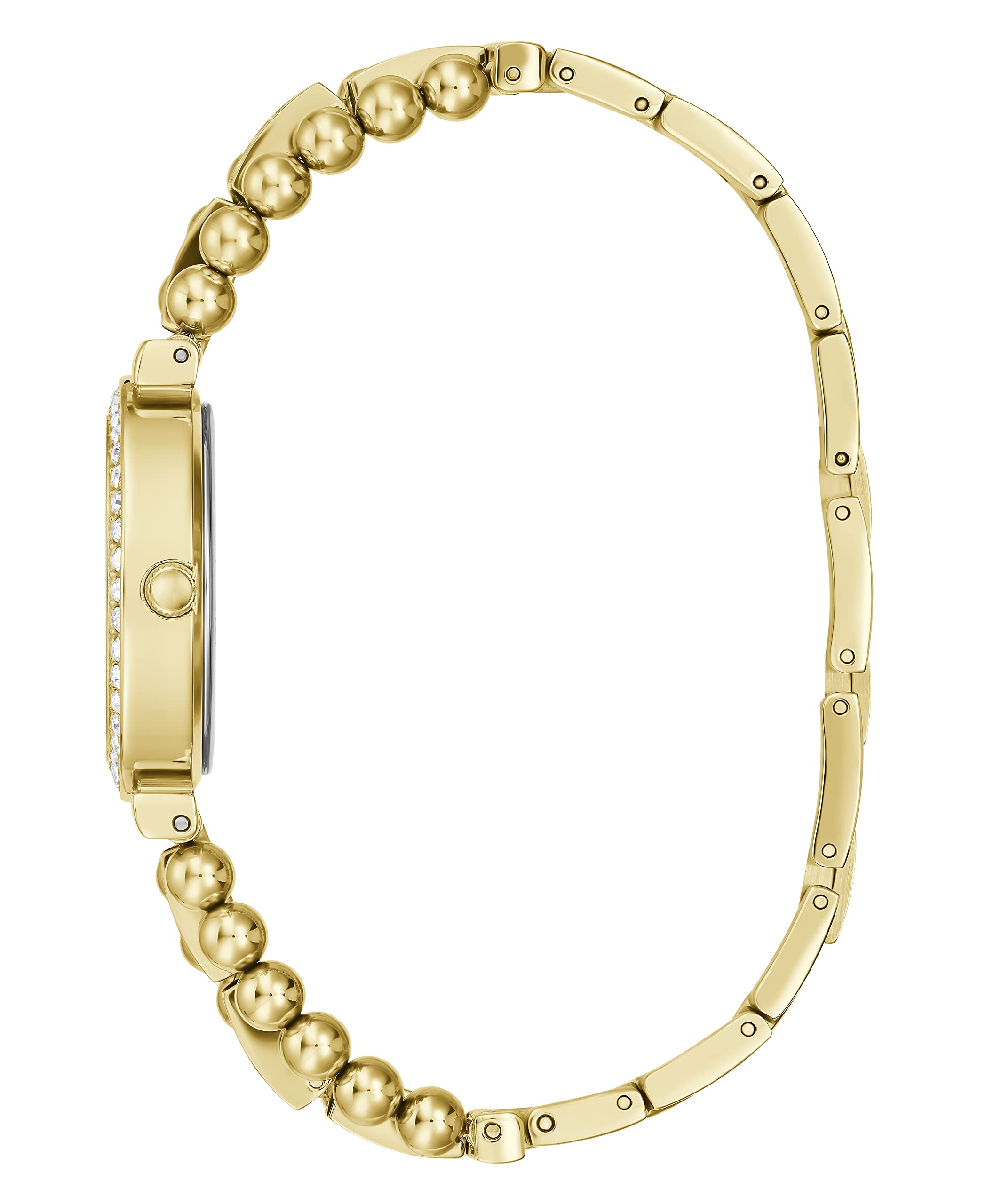 GUESS Stainless Steel Gala Collection Analog Gold Dial Womens Watch-Gw0401L2 (B09Z9JZ8QV) Amazon Price History, Amazon Price Tracker