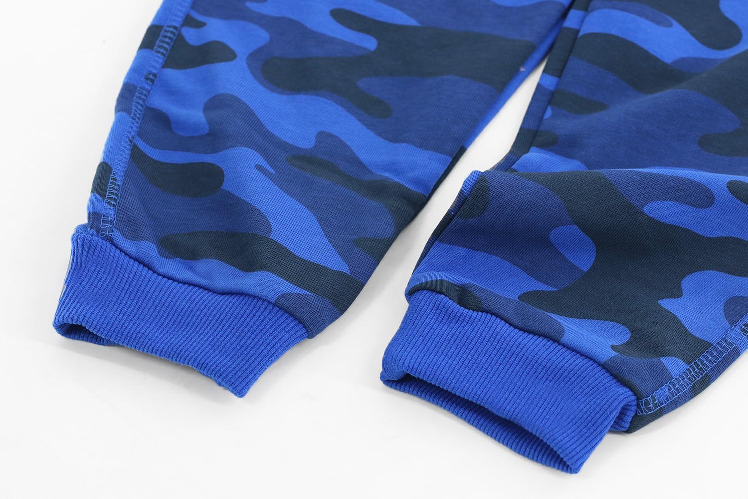 HahaNice Boys Camo Pants Drawstring Elastic Sweatpants Camouflage Active Joggers for Kids 3-12 Years