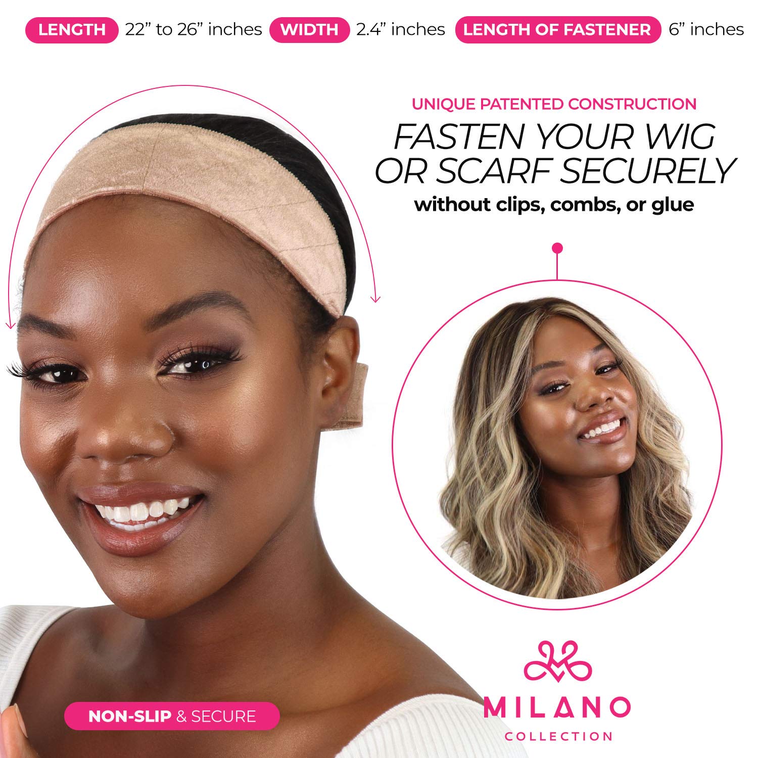MILANO COLLECTION WiGrip, The Original Comfort Grip Band - Image 4