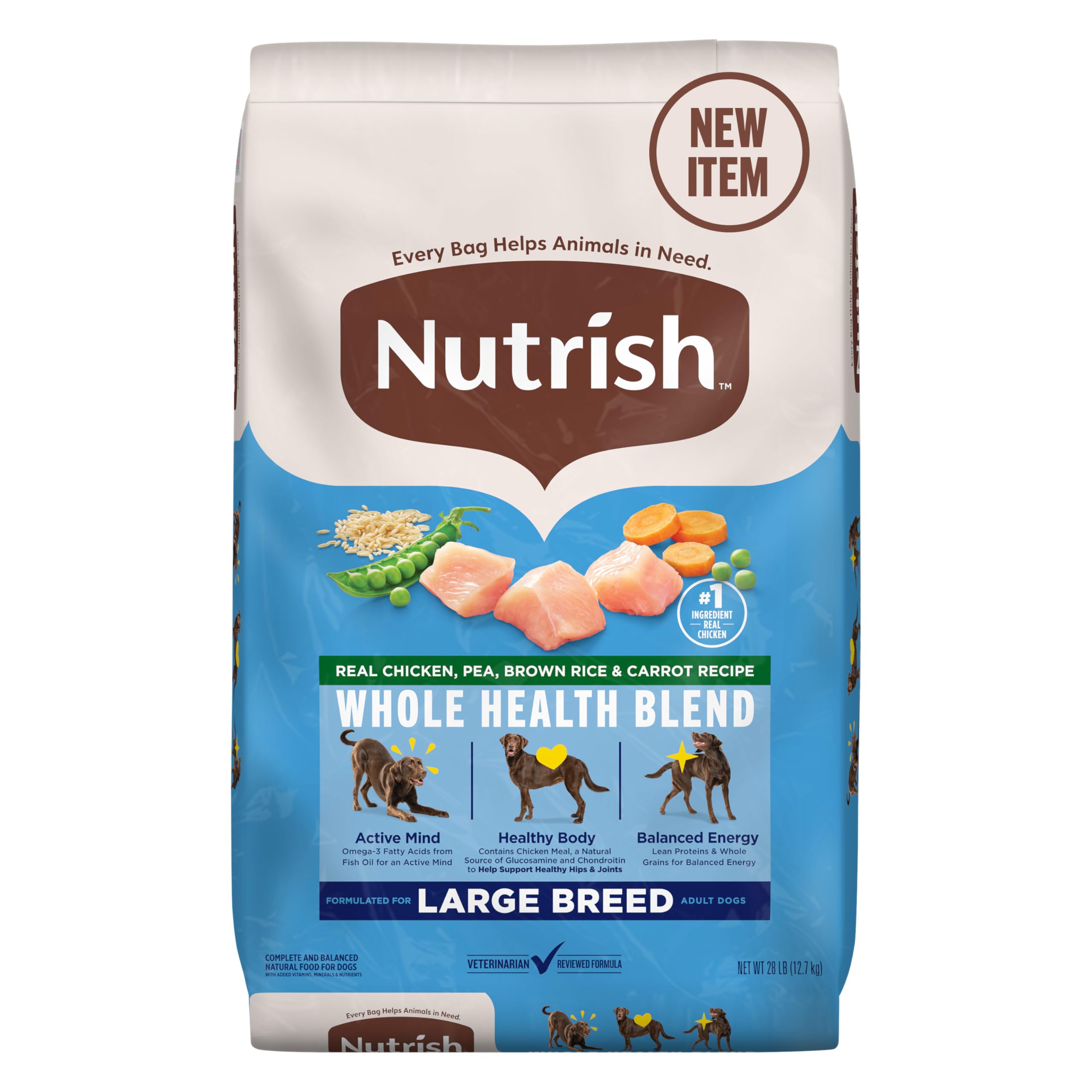 Nutrish Rachael Ray Large Breed Chicken Dry Dog Food