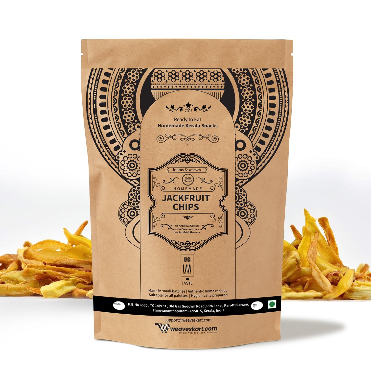 looms & weaves - Home Made Jack Fruit Chips - 250 gm