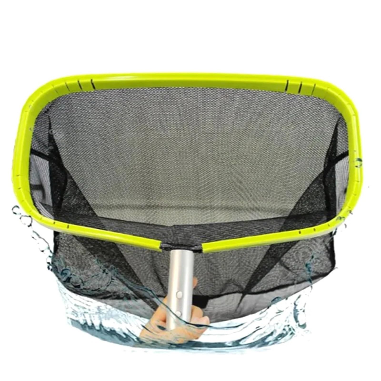 Skimmer for guadino for Piscina Estiva con Manico a Foglia a Maglia fine for la Pulizia del Nuoto per laghetto
