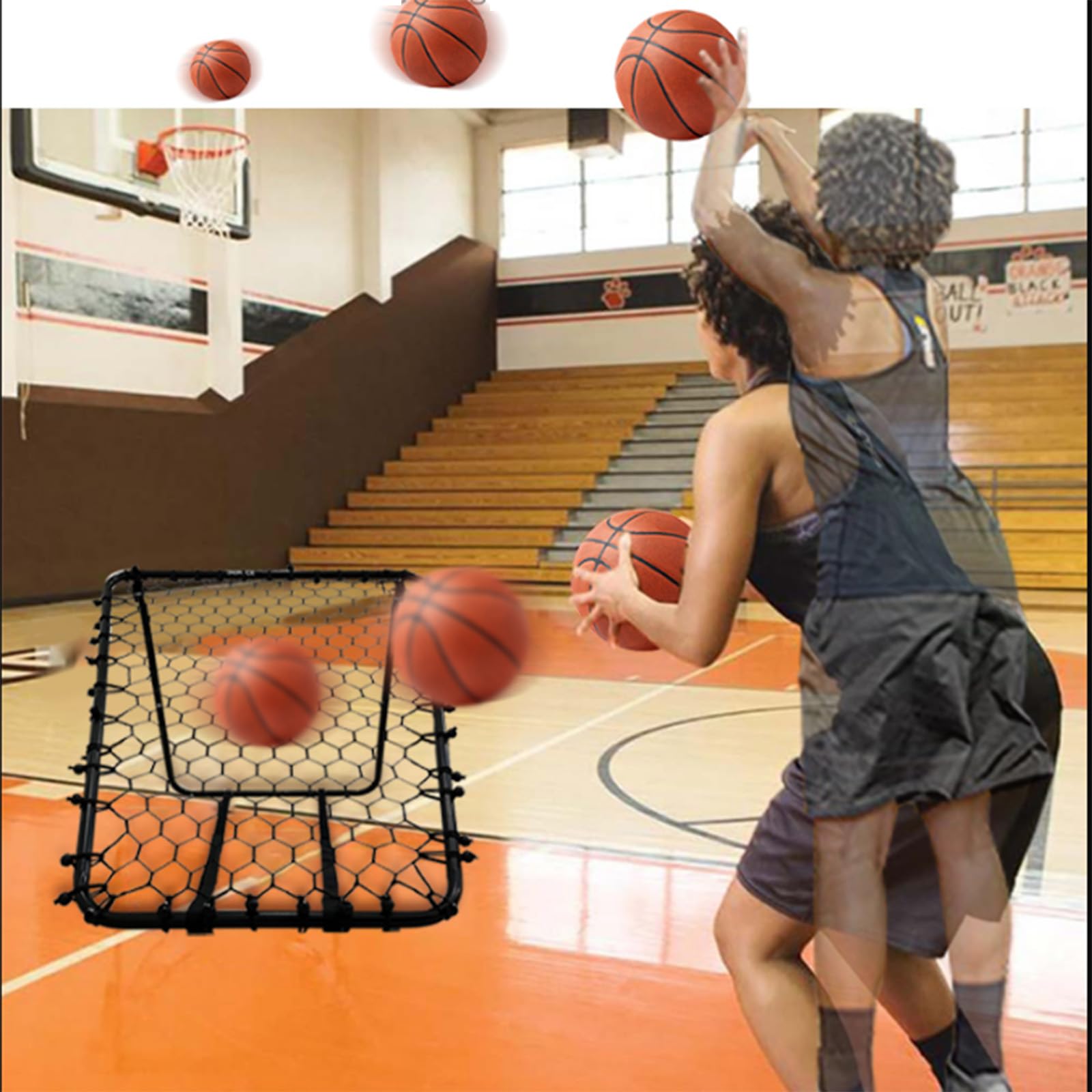 Amazon | リバウンドネット ポータブル リバウンダー 子供のプロ