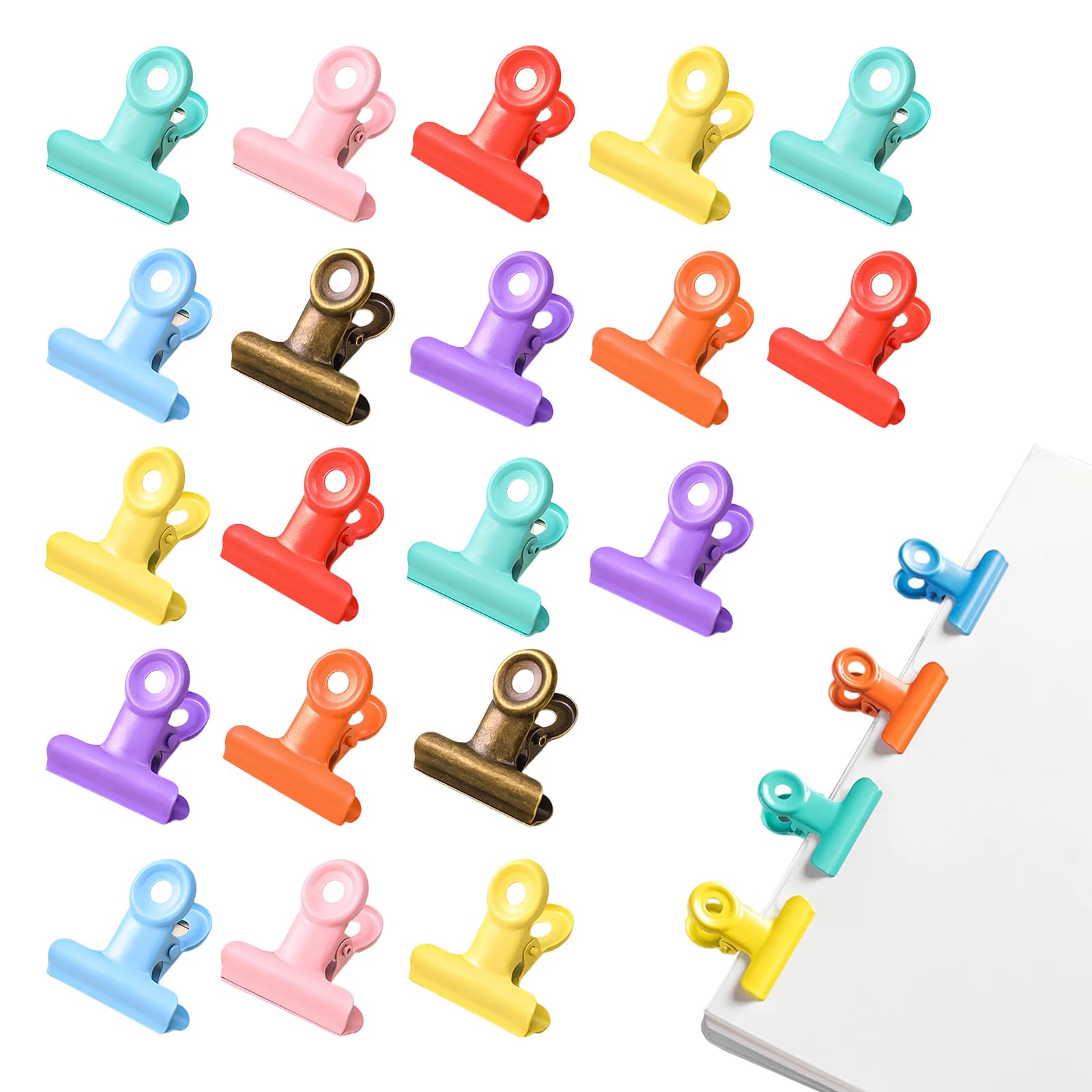 おまとめ 7点 クリップ 文房具 anthropologie Amazon | Doyime 目玉クリップ【20個セット】 く クリップ