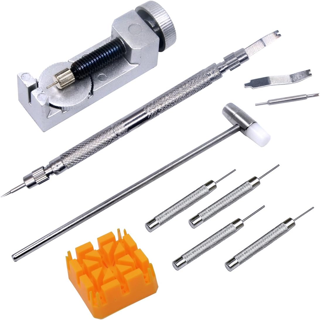 Lanpu Watch Band Strap Link Pin Remover Repair Tool Kit, Spring Bar Tool Set, Watch Band Link Pin Tool Set …