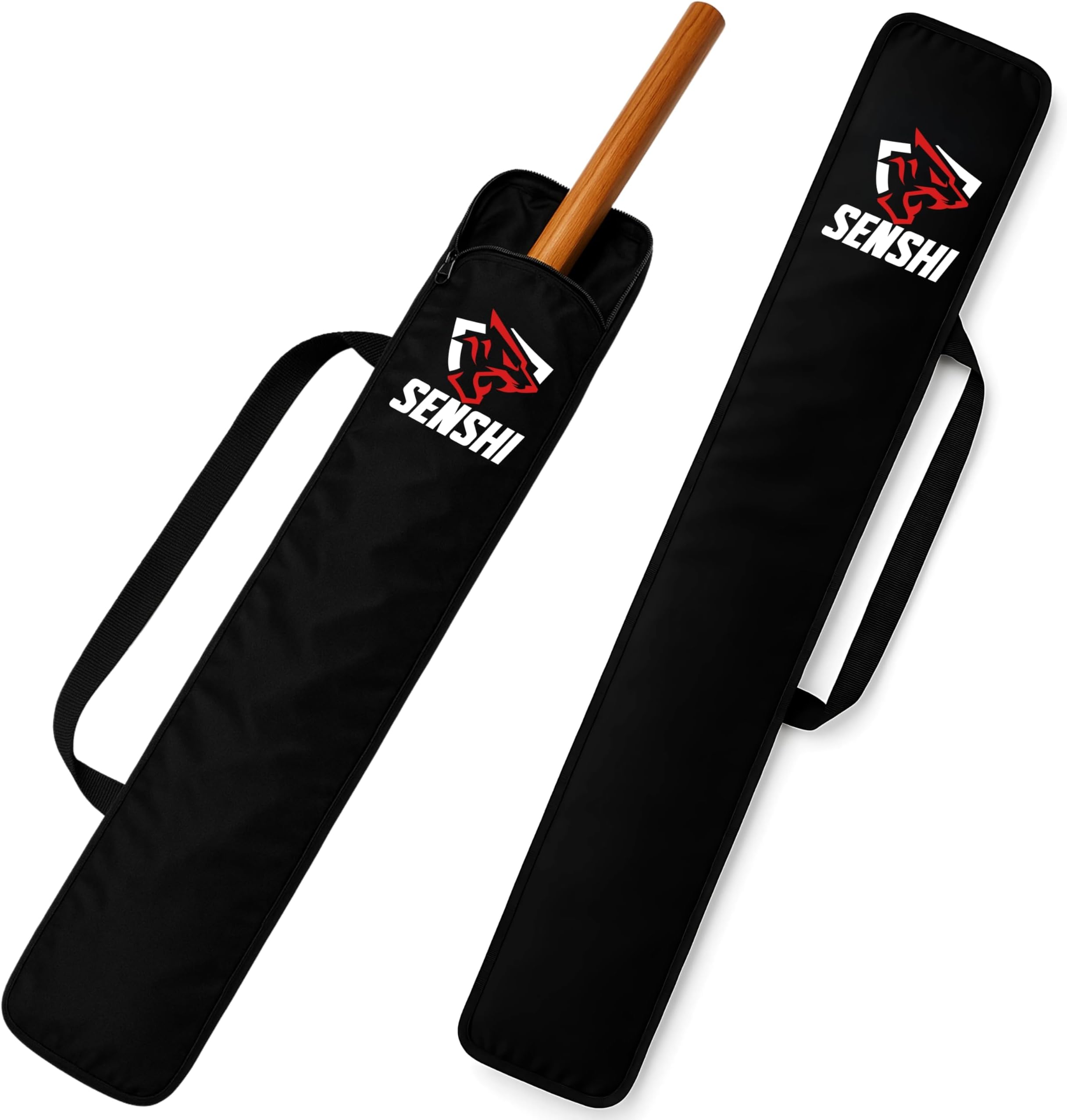 Jo Carry Case, Top Quality Stitch, Heavy Duty Nylon Material, Multi Pocket & Compartments, Equipped With Shoulder Strap, Safety Solution For Bokken & Jo Weapons
