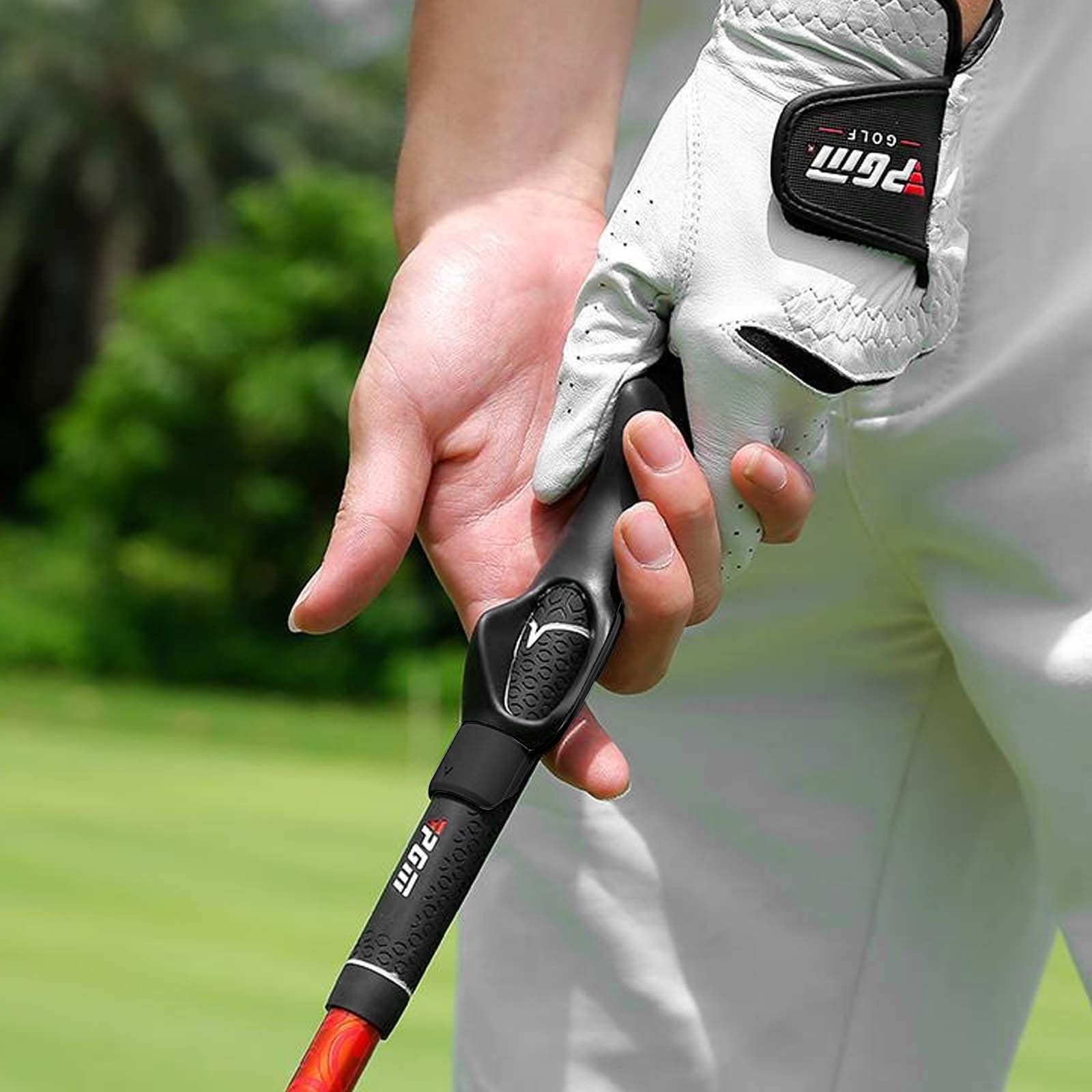 Attrezzo per Allenamento da Golf, Comodo Allenatore da Golf, con Impugnatura Antiscivolo, per Allenatori di Swing-Grip, per Esercizi per Mano Sinistra e Destra
