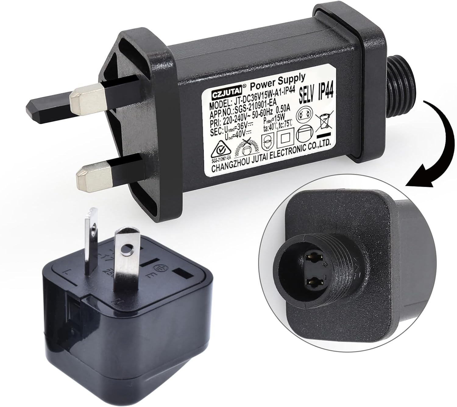 PremierAdater Replacement Power Supply CZJUTAI JTDC36V12WW 36V 12W Christmas Lighting [U7T5