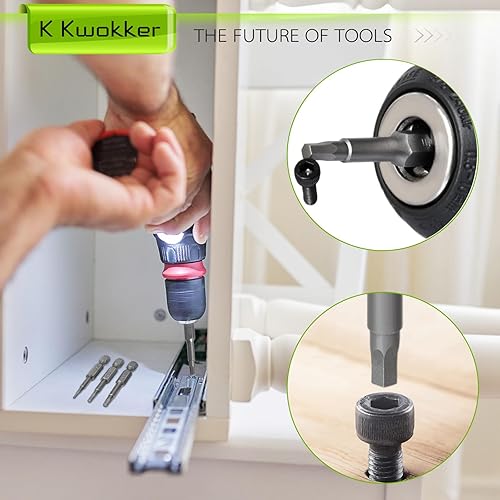 Miniatura 9 de K Kwokker Surtido de 1710 tornillos métricos M2 M3 M4, 21 tamaños de 0.157 in a 1.181 in mejorados de cabeza hexagonal chapada en zinc, tornillos y