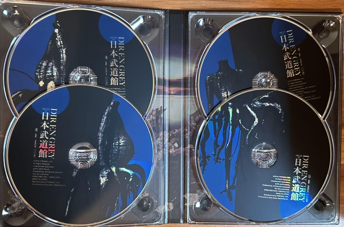 Amazon.co.jp: Dir en grey ARCHE AT 日本武道館 DVD4枚入Dir en