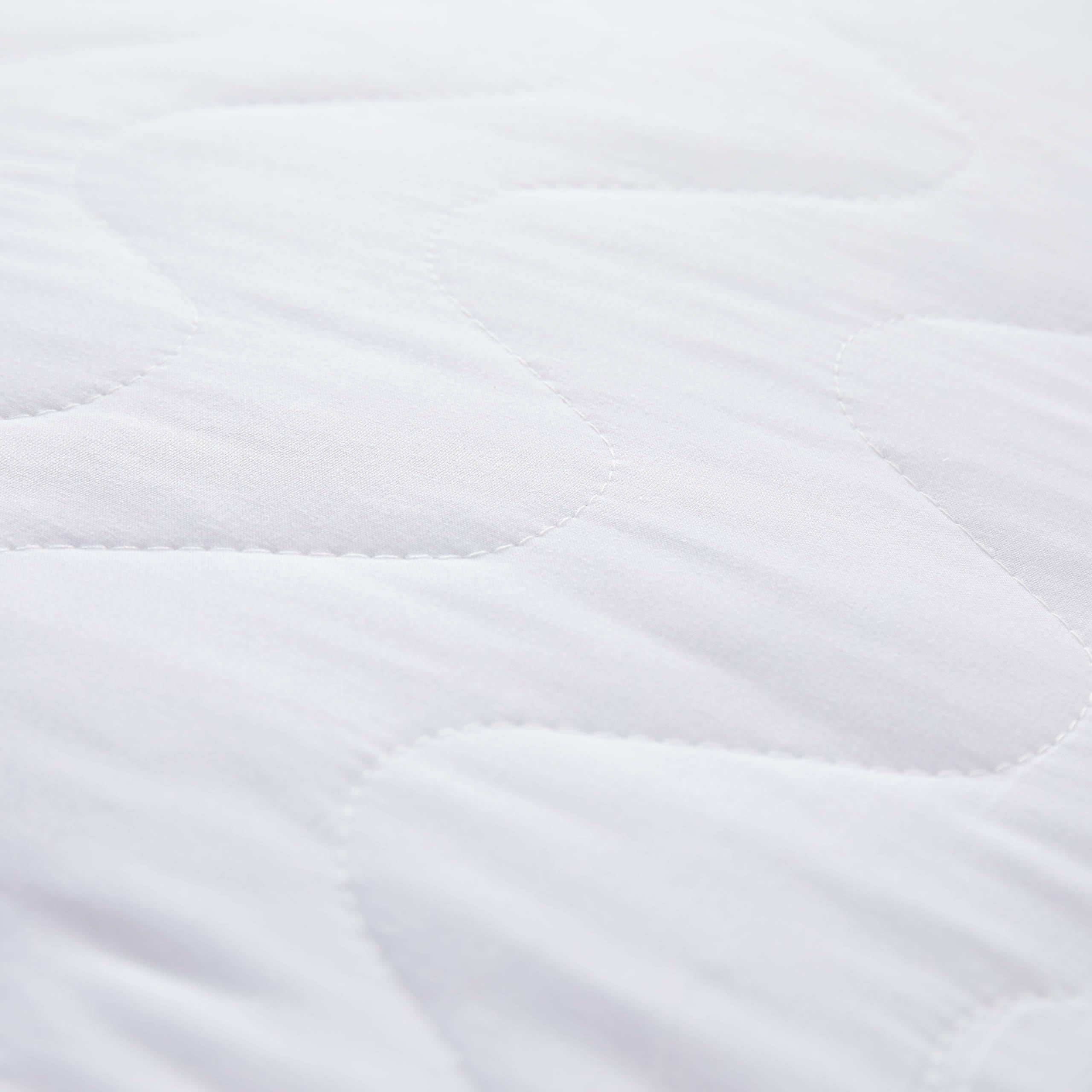 7dreams® Matratzentopper ca. 90 x 200 x 4,5cm, Made in Europe mit Wellensteppung | ÖKO-TEX Zertifiziert, geeignet für Allergiker, Kern aus Komfortschaum | Extra dick wattiert für hohen Schlafkomfort
