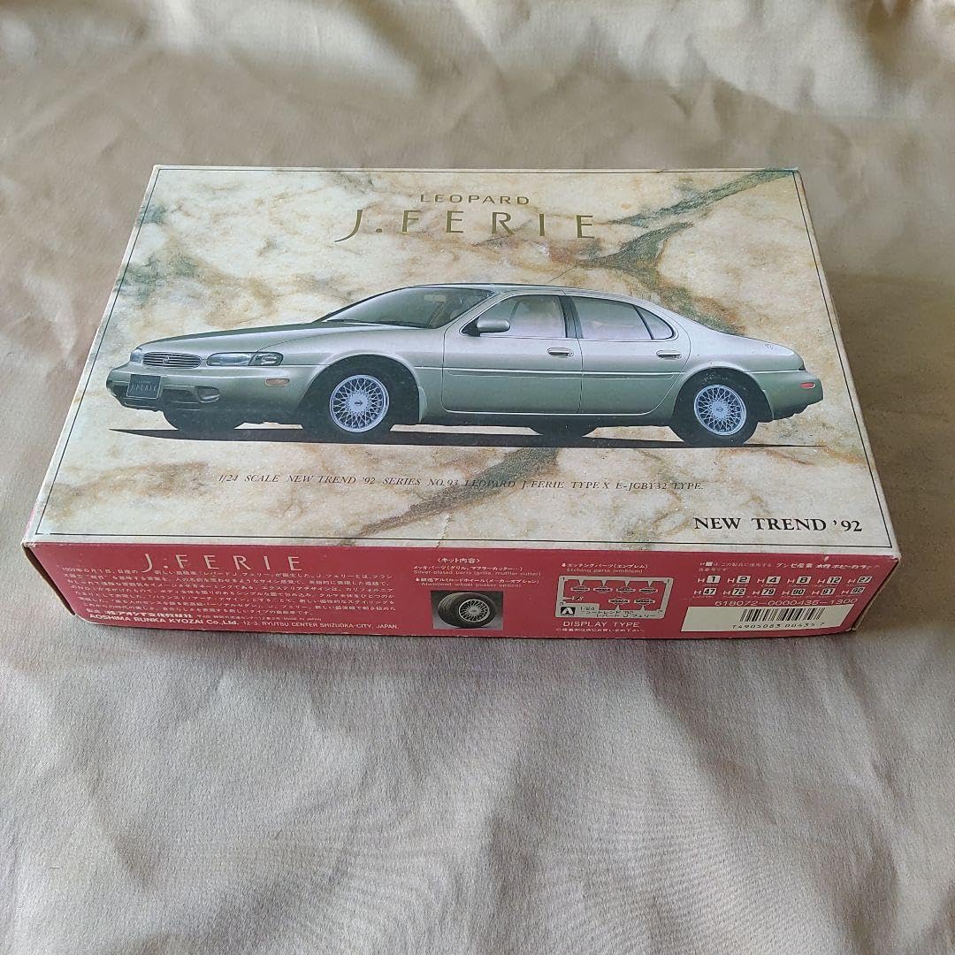 Modèle Réduit Leopard JFERIE Aoshima 0I en Plastique pour Collectionneurs