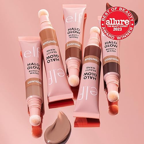 Miniatura 6 de e.l.f. Halo Glow Contour Beauty Wand - Varita de contorno líquido para un aspecto esculpido de forma natural, fórmula construible, vegana y libre de