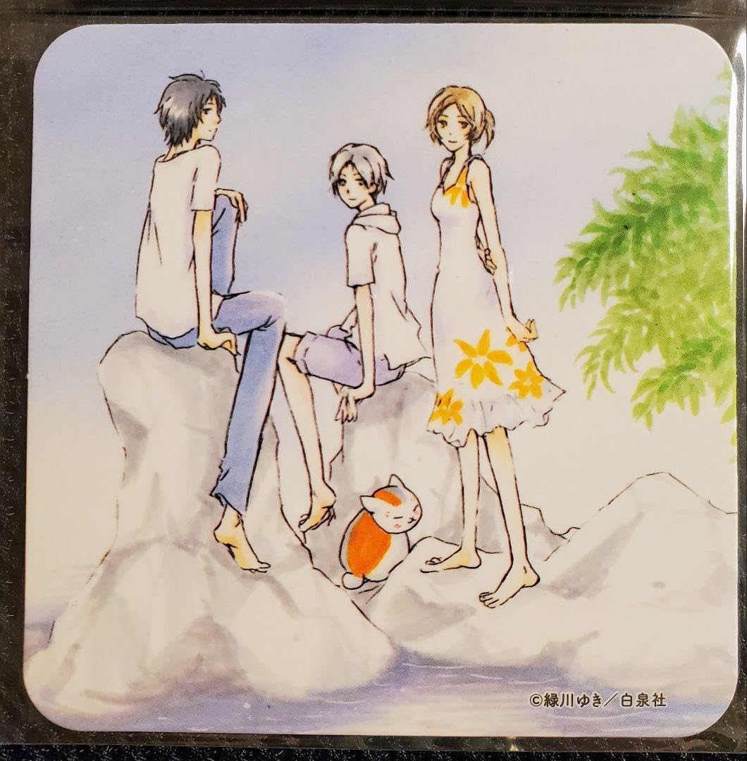 夏目友人帳 20th カフェ コースター 6点セット 夏目友人帳カフェ