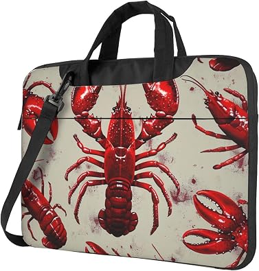 Laptop Tote Bag, Laptop Carrying Case, Travel Bag, Business Computer Bag, Work Bag for Men and Women, Red