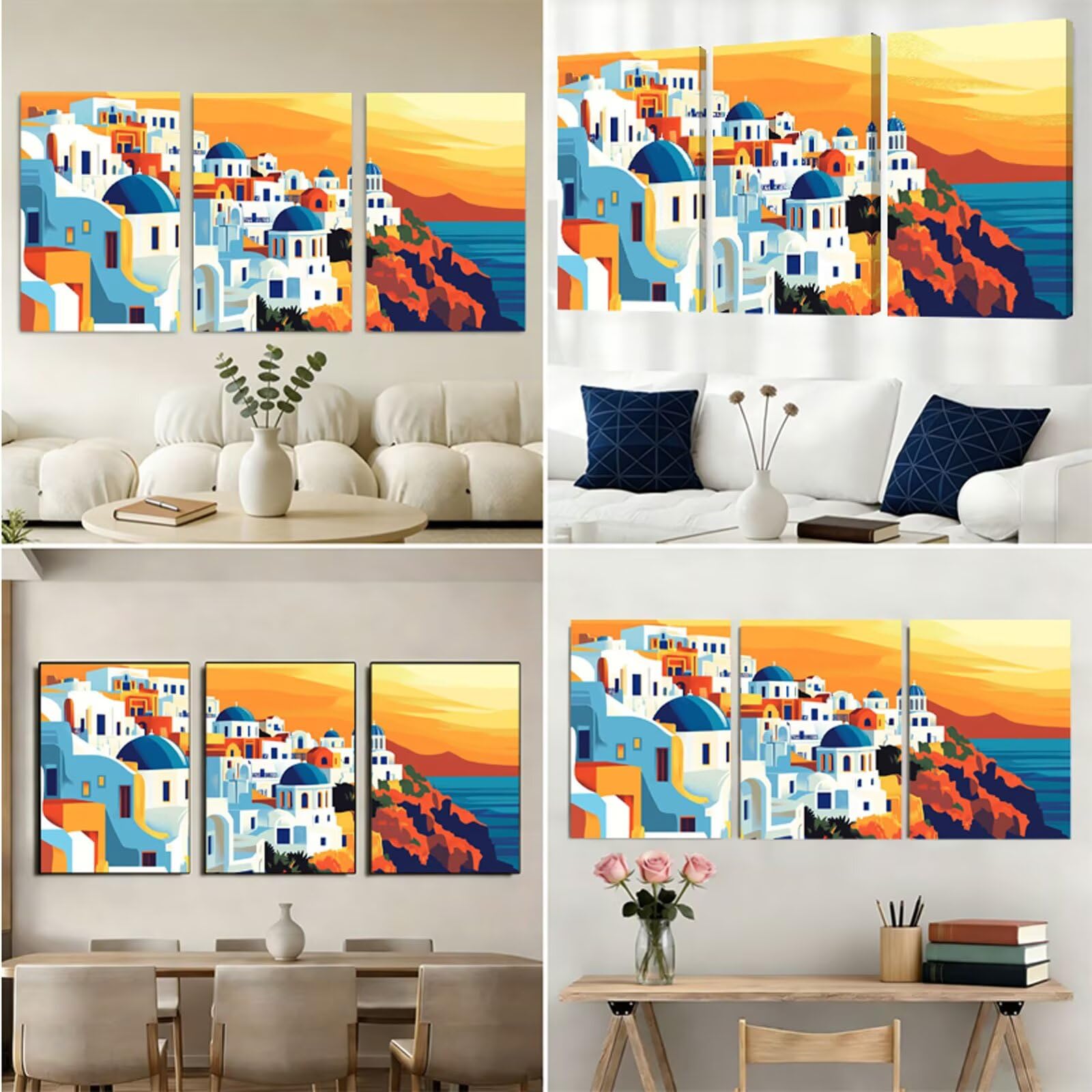 Miasto DIY zestawy do malowania diamentowego dla dorosłych, ocean DIY diamentowe malowanie 60 x 90 cm okrągły wiertło pełne ścieg krzyżykowy płótno sztuka rzemieślnicza, dekoracja domu na ścianę i