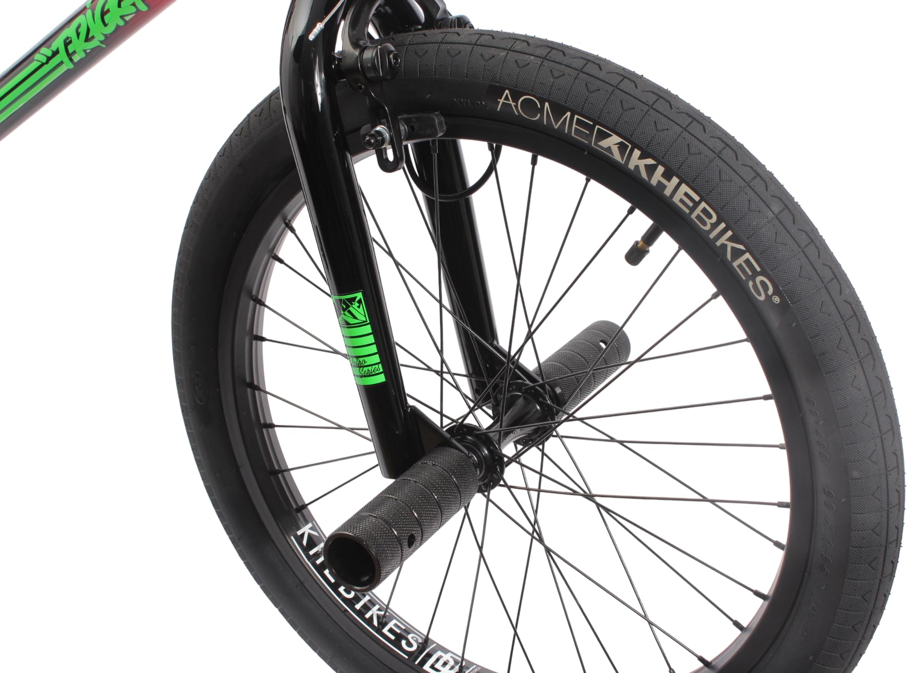 KHE Tricky AL Vélo BMX 20" - Cadre en aluminium - 10,9 kg - Rotor à 360 degrés - Flatland Park Freestyle - Modèle 2025