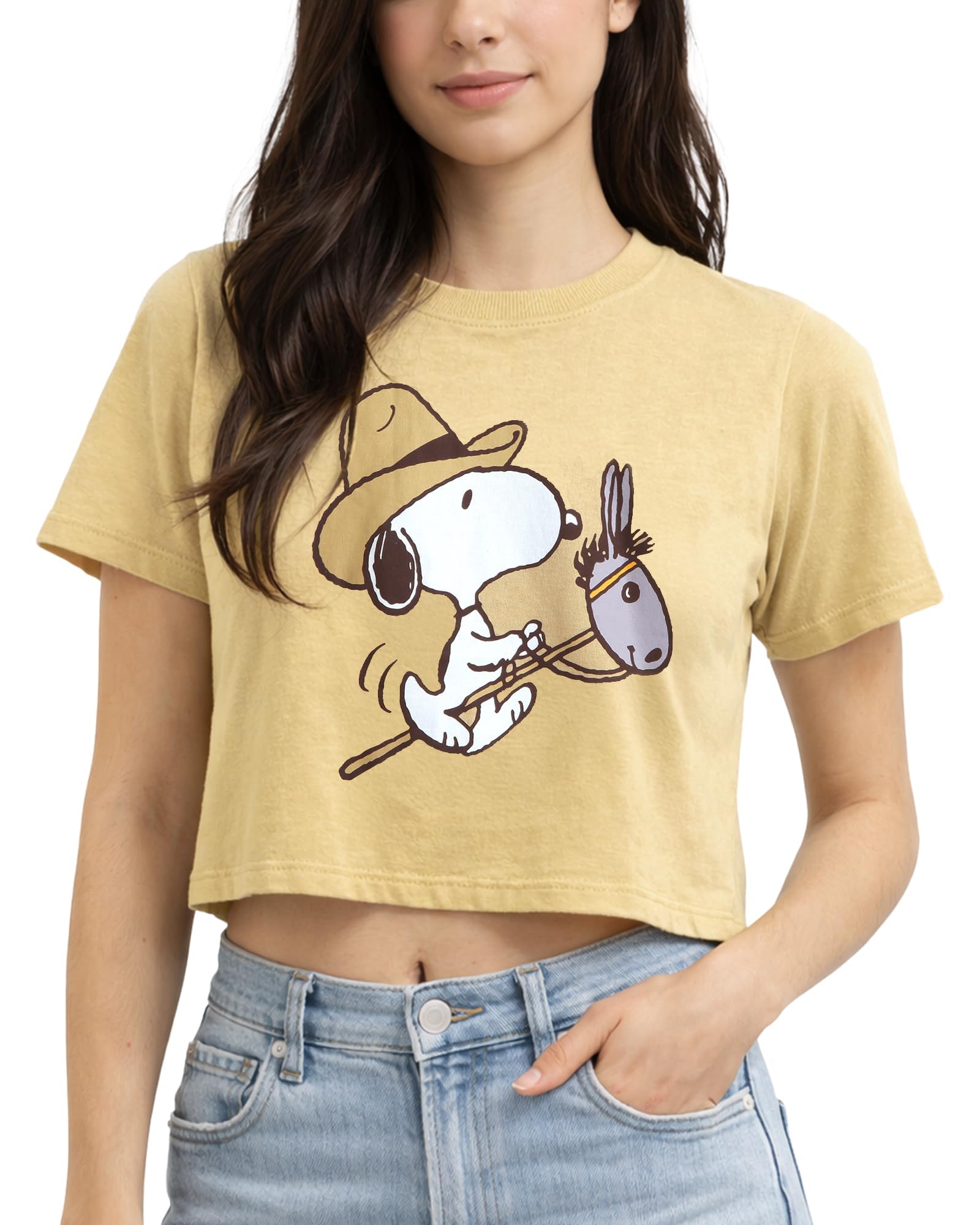 Snoopy Charlie Brown Woodstock Womens Graphic Tee, Sizes Run Small