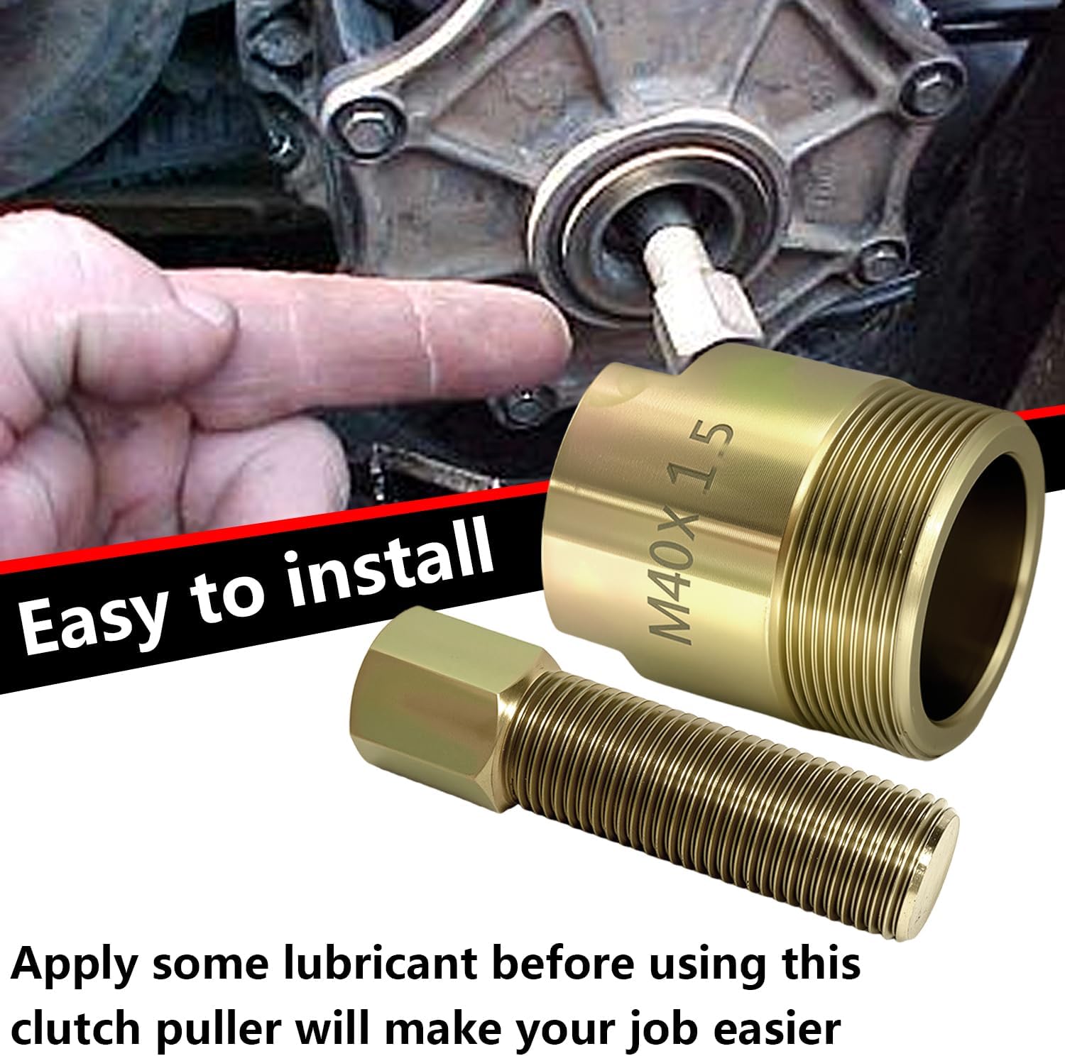 Primary Clutch Puller Compatible with Honda Foreman Rubicon 500 TRX500 TRX500FA 4x4 2001-2019, 40mm Clutch Puller Removal Tool