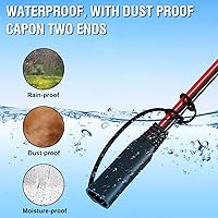 Vista 4 de 12FT 16AWG SAE Extension Cable, SAE Connector Cable Quick Disconnect Connector 16AWG, for Automotive, Solar Panel Panel Plug