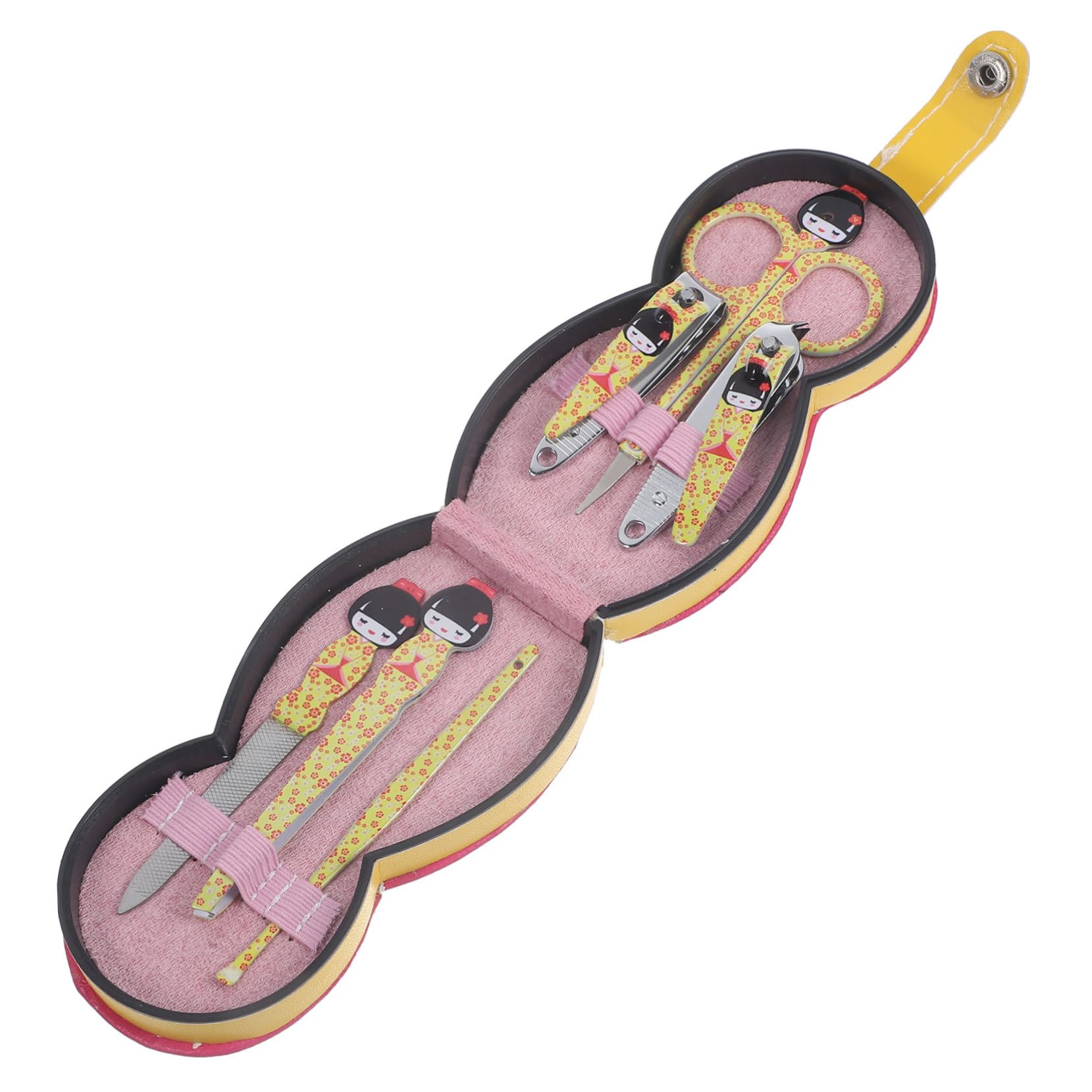 MERRYHAPY 1set Nail Clippers Professional Manicure Tool Kit with Storage Bag for Personal Care and Nail Scissors for Fingernails and Toenails