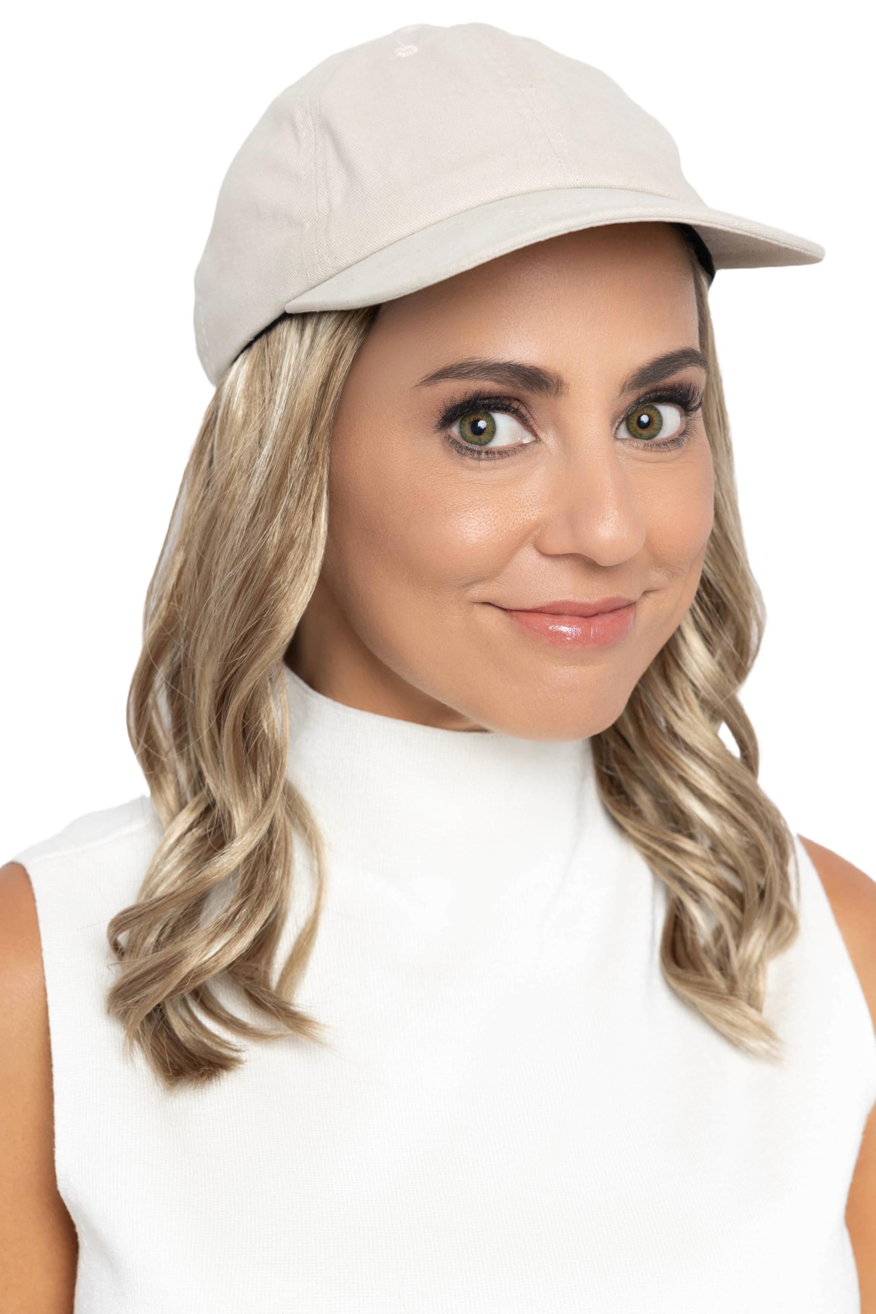 Henry Margu Hair Accents Wavy Baseball Cap Hair Fibers - 12/26H