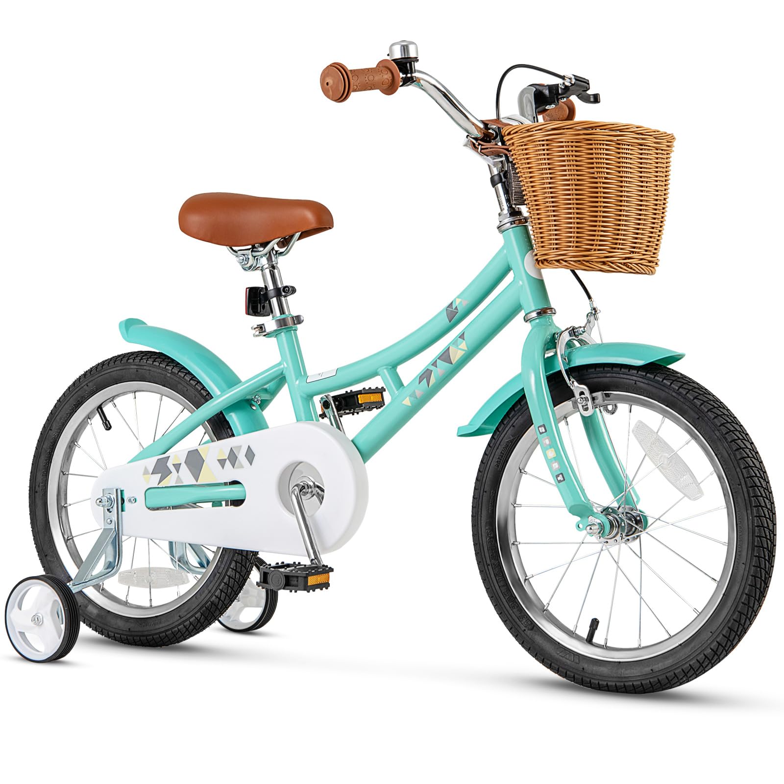 Amazon.com: HONEY JOY Kids Bike, 16 18 Inch Retro Toddler Bikes w