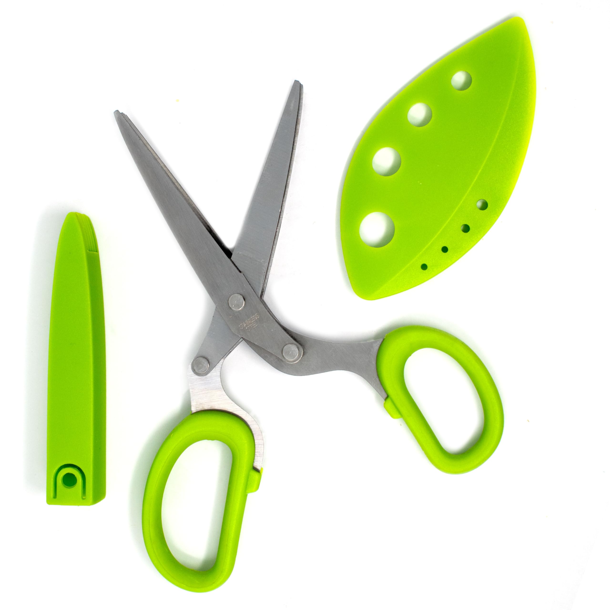 Amazon.com: Norpro Multi Blade Herb Scissors with Blade Cleaner, 8