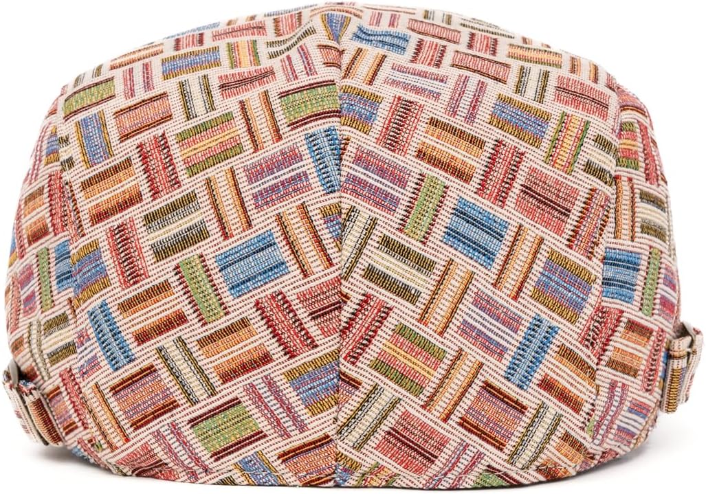 Quanhaigou Unisex Denim Newsboy Hats Flat Ivy Gatsby Cabbie Driving Berets Hat Cotton Dad Cap for Men Women - Image 4