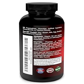 Divine Bounty Vitamin K2 (MK7 & MK4) with D3 Supplement - Vitamin K & D as MK-7 100mcg, MK-4 500mcg, and 5000 IU Vitamin D3 3-in-1 Formula - Bone and Heart Support - 90 Non-GMO Vegetarian Capsules