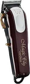 Wahl Professional - Cortador De Cabelo Sem Fio Magic Clip Da Série 5 Stagger-Tooth, Aparador De Cabelo Profissional Com Acessórios, Tempo De Execução De Mais De 100 Minutos, 120 V, 60 Hz