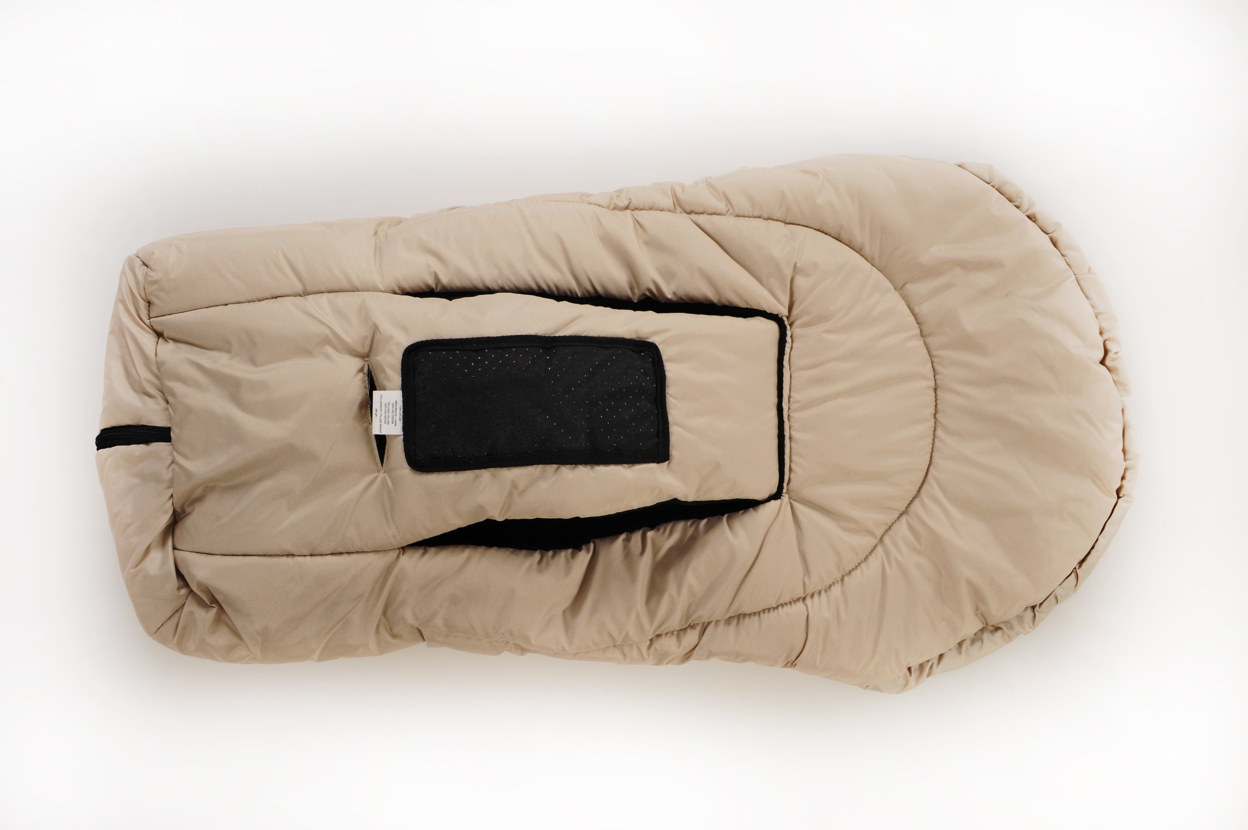 Kaiser, Sacco termico per passeggino/ovetto in pile, Beige (Sand)