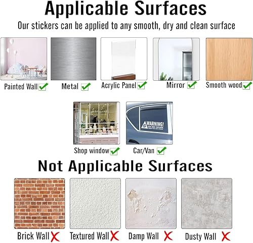 Miniatura 6 de Calcomanías de vinilo para decoración de pared con texto en inglés "Dua I Seek Protection for You in The Perfect Words of Allah" (SWT.) de cada