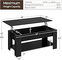 Vista 3 de Yaheetech Moderno juego de mesa de 3 piezas para sala de estar, mesa auxiliar y mesa auxiliar para el hogar y la oficina, muebles decorativos