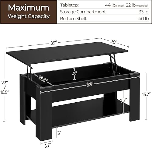 Miniatura 3 de Yaheetech Moderno juego de mesa de 3 piezas para sala de estar, mesa auxiliar y mesa auxiliar para el hogar y la oficina, muebles decorativos de