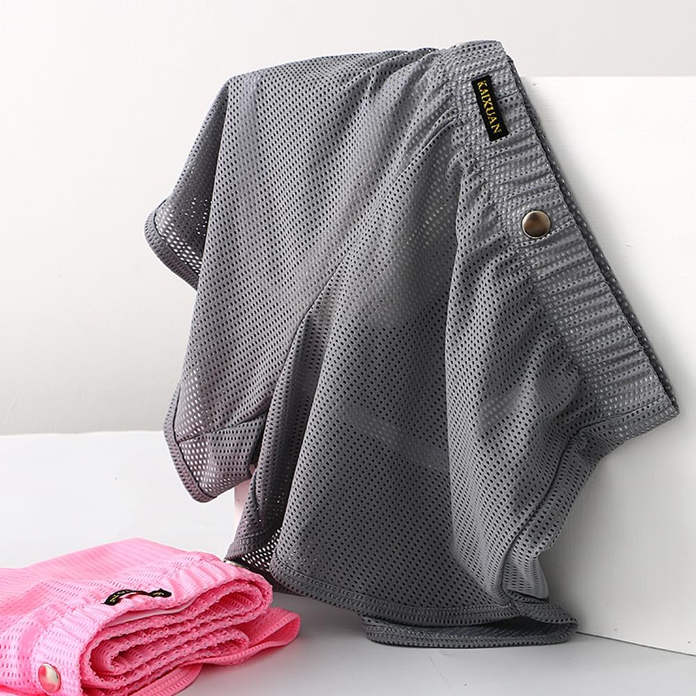 Men's Mesh Boxer Briefs Sexy See Through Underwear Breathable Panties Pouch Booty Shorts Soft Trunks - Image 5