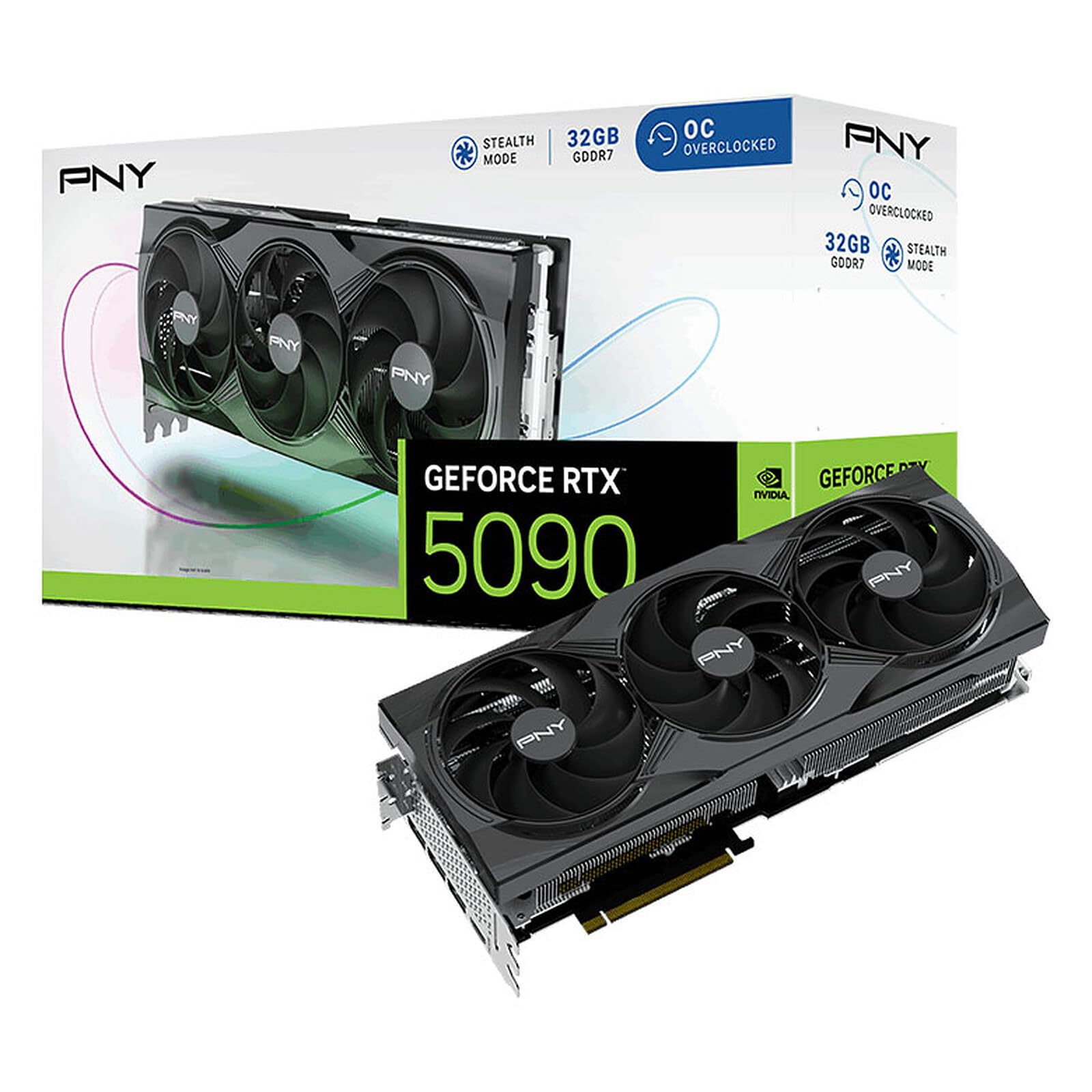 PNY NVIDIA GeForce RTX 5090 Grafikkarte GeForce RTX 5090 Grafikkarte mit 32GB GDDR7