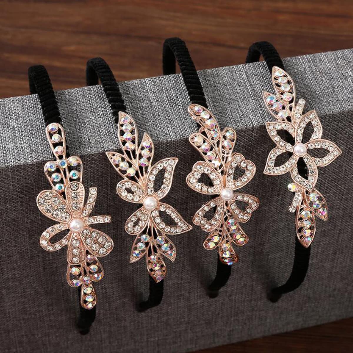 Amazon.com : FZBNSRKO Crystal Headbands for Women, 5 Pack 