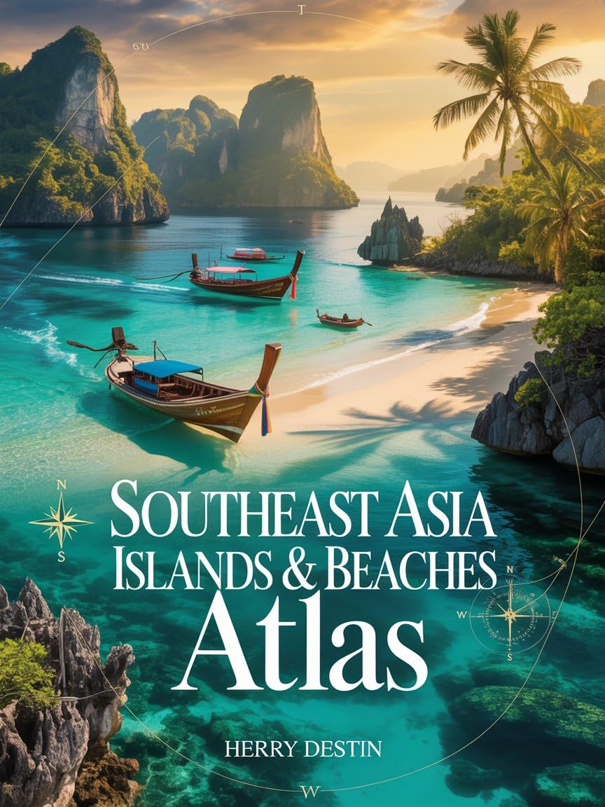 Southeast Asia Islands & Beaches Atlas : Island Maps, Coastal Routes, Beach Destinations, Ferry Guides, and Tropical Travel Planning Across Southeast Asia