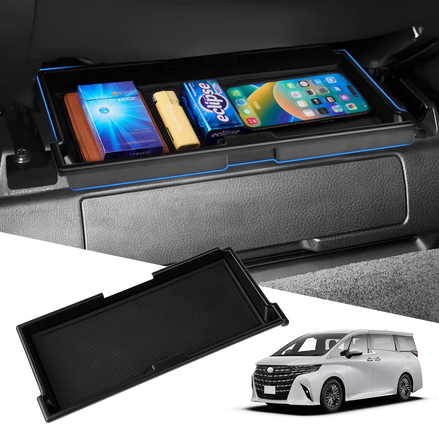 Amazon | J-PREMIS 新型 トヨタ アルファード 40系 専用 助手席下収納