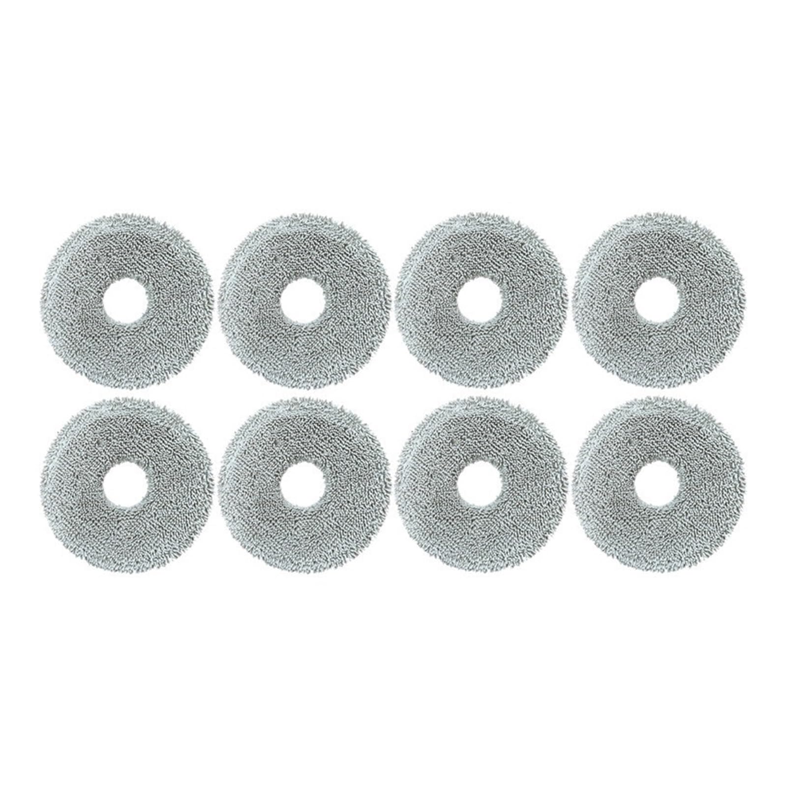 CKBVJQZLXMH Compatible For Xiaomi OV21CN/5 Pro /5C OV42CN/ S40 pro OV71GL，Robot Vacuum 5 PV31CN OV31GL，Robot vacuum cleaner spare parts Mop Cloth(8Pcs)