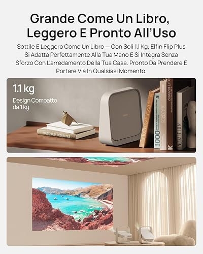 XGIMI Elfin Flip Plus Videoprojecteur Portable Cinéma Domestique & Jardin - 6
