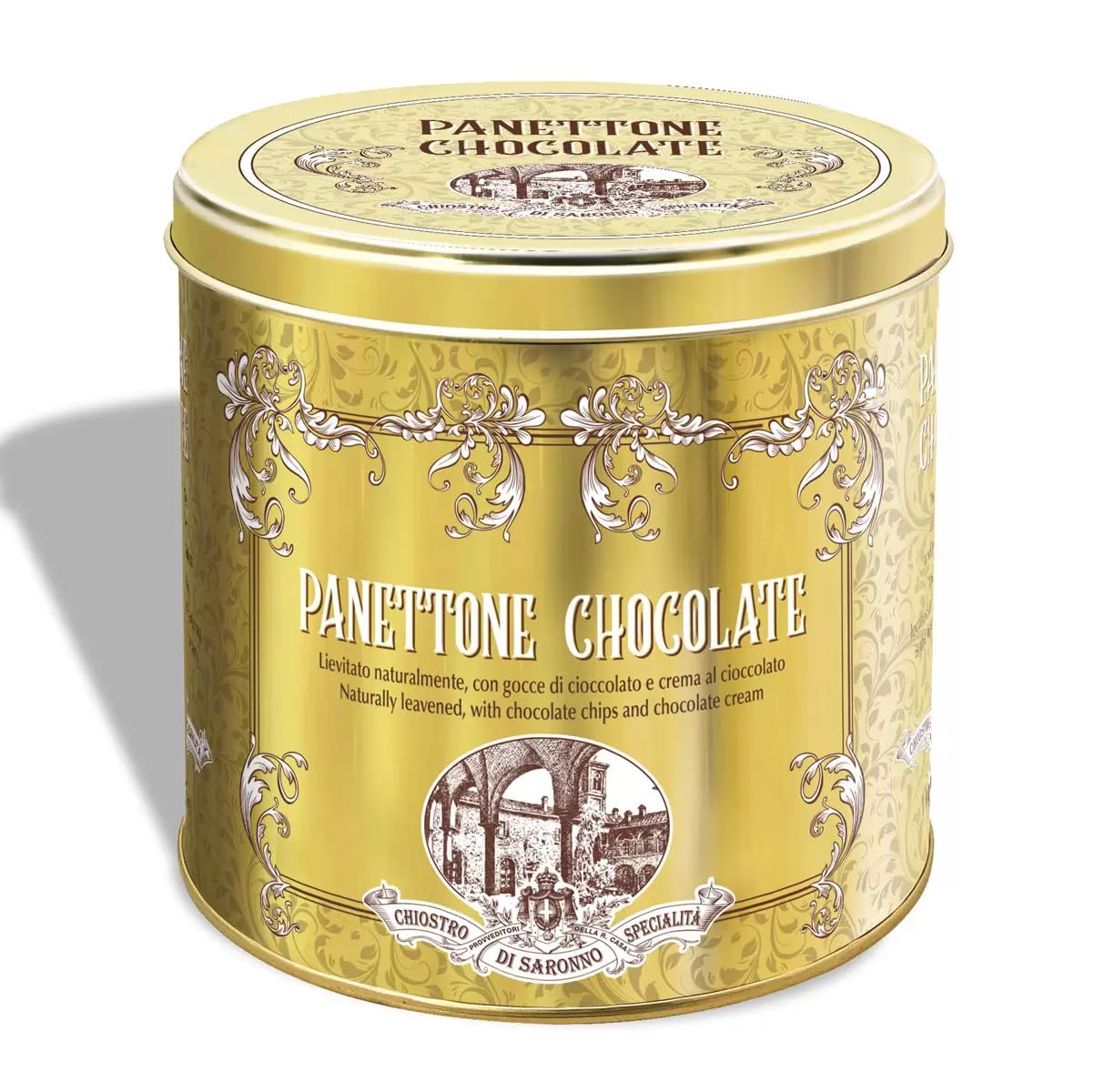 Pearl Trading Lazzaroni Chiostro Di Saronno Chocolate Panettone, 1kg (product of Italy)
