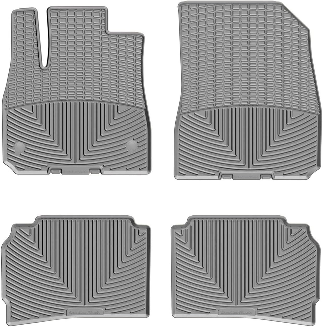 WeatherTech All-Weather Floor Mats for Chevrolet Malibu 1st & 2nd Row (W394TN-W398TN), Tan