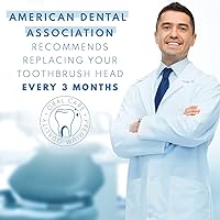 Vista 7 de Alayna Cabezales de repuesto para cepillos de dientes compatibles con mangos de cepillo de dientes eléctricos Oral-B, cerdas suaves para dientes