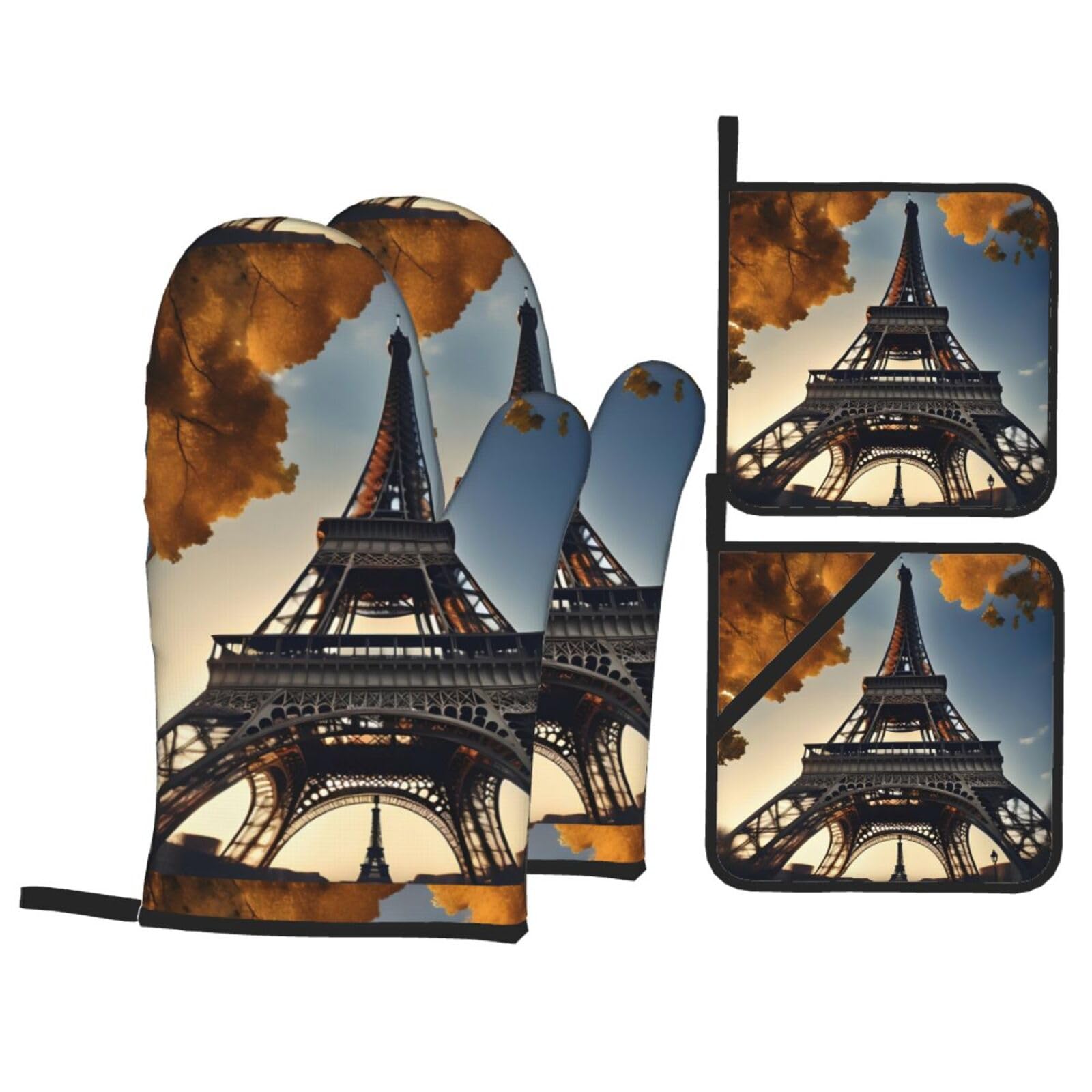 Pièces de cuisson Tour Eiffel isolées pour réussir vos barbecues et plats au four