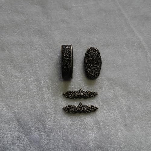 Miniatura 56 de Espada samurái japonesa KOSHIRAE – Fuchi Kashira Menuki 01-77