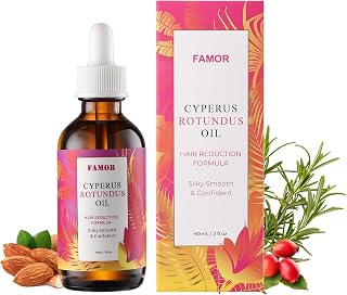 Cyperus Rotundus Oil 60ml / 2.0Fl Oz-Natural Cyperus Rotundus Oil Moisturizing & Soothing For Reducing Body Hair GrowthWomen & Men All Skin Types.