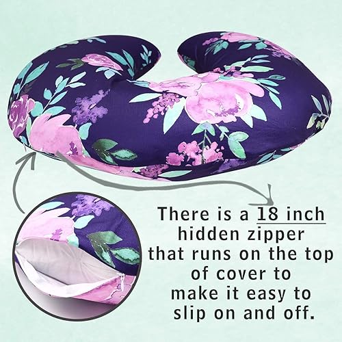 Miniatura 5 de Funda para cambiador de bebé y funda de almohada de lactancia para niñas, funda de almohada para lactancia materna recién nacida, decoración de