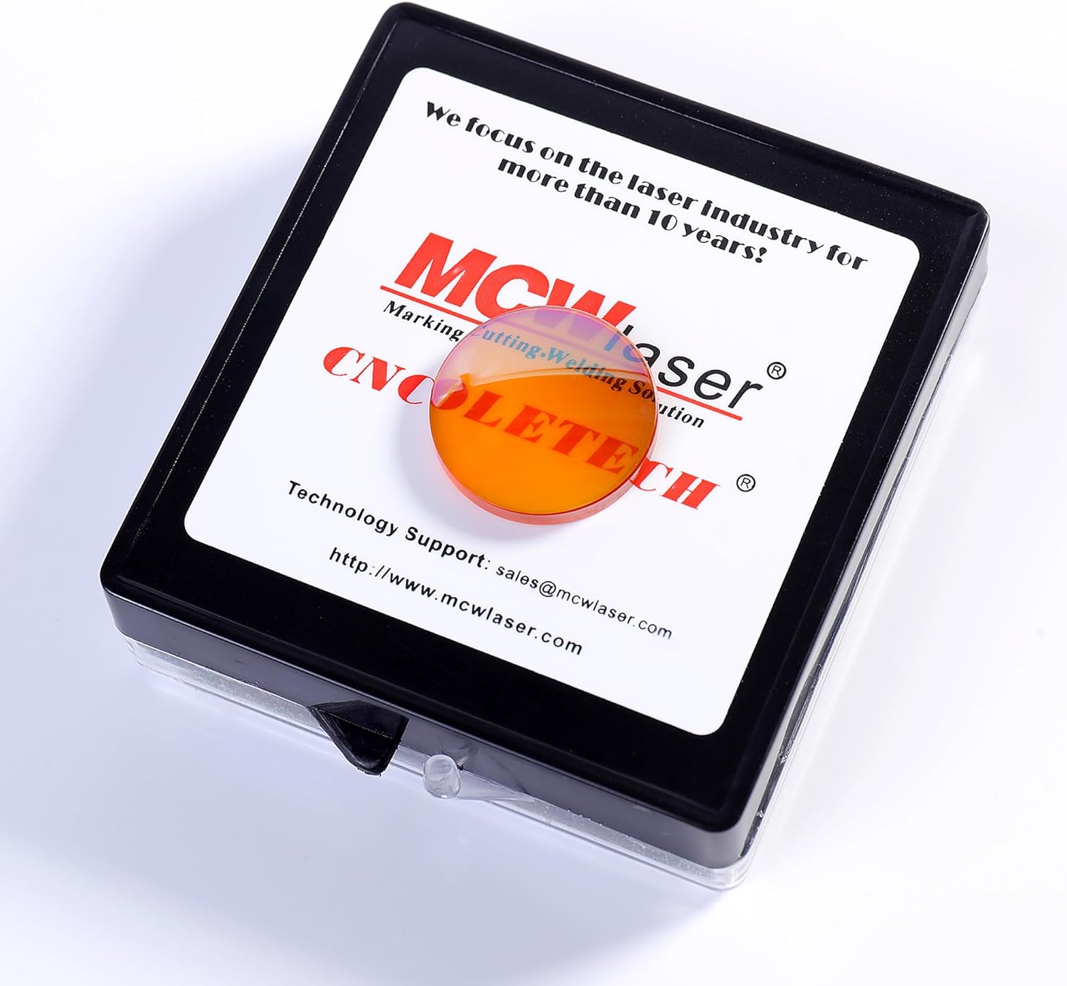 1PCS 20mm CO2 Laser Lens 50.8mm / 2" and 3PCS 20mm CO2 Laser Mirror Si Reflective Lens for CO2 Laser Engraver Cutting Cutter